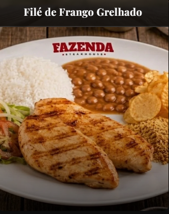 Filé de Frango Grelhado